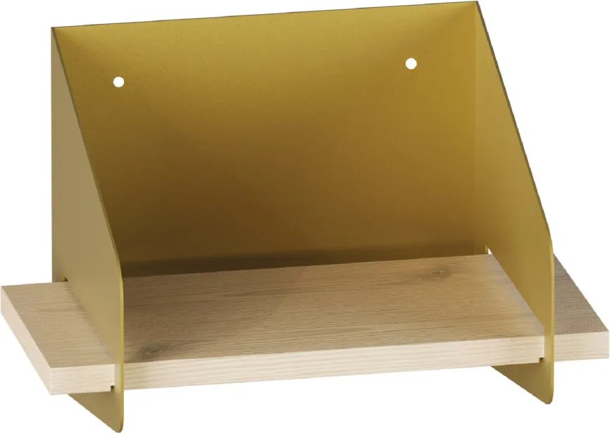 Short fali polc, arany, 30 cm