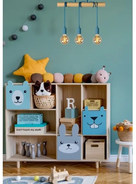 Lucide 08127/03/35 - Csillár zsinóron PAULIEN 3xE27/60W/230V