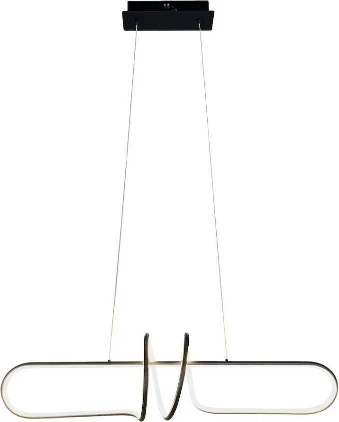 MILAGRO ML1576 Modern Led Függesztett Lámpa Fekete LED IP20
