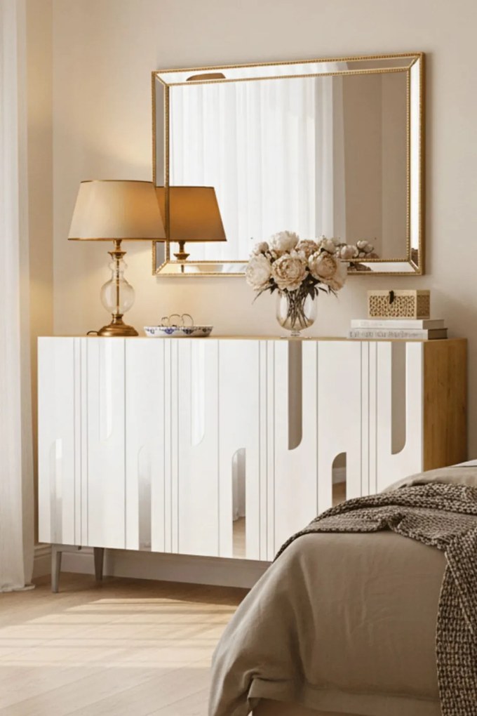 Nota 120 - Sapphire Oak, White, Silver