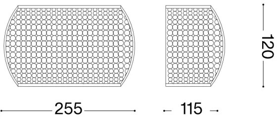 Ideal Lux - LED Kristály fali lámpa PASHA 3xG9/3W/230V fényezett króm