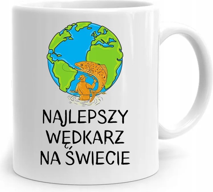 Horgász Ajándék Bögre A Világ Legjobbja fényképes nyomattal