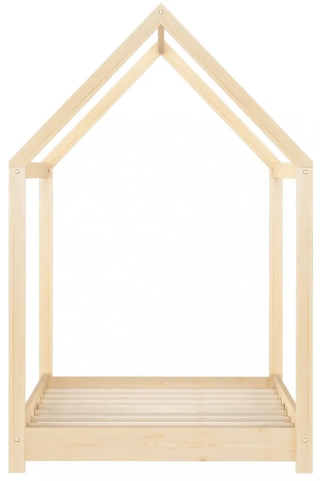 tömör fenyőfa gyerekágy-keret 70 x 140 cm