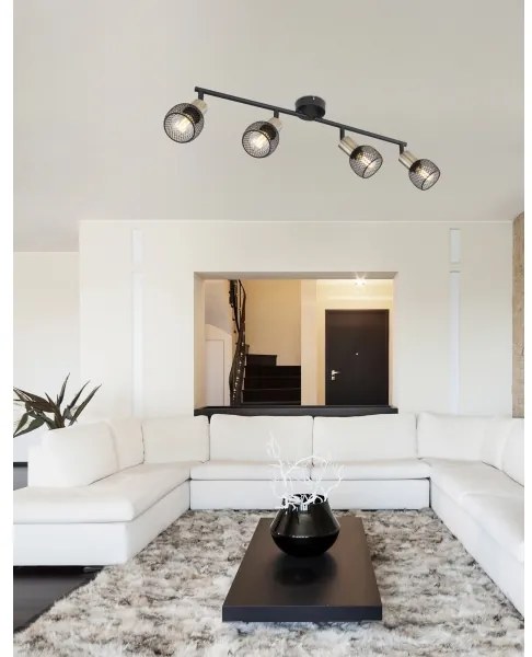 Globo 54028-4 - Spotlámpa FIASTRA 4xE14/40W/230V