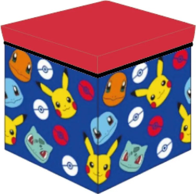 Pokémon Elements játéktároló 30×30×30 cm