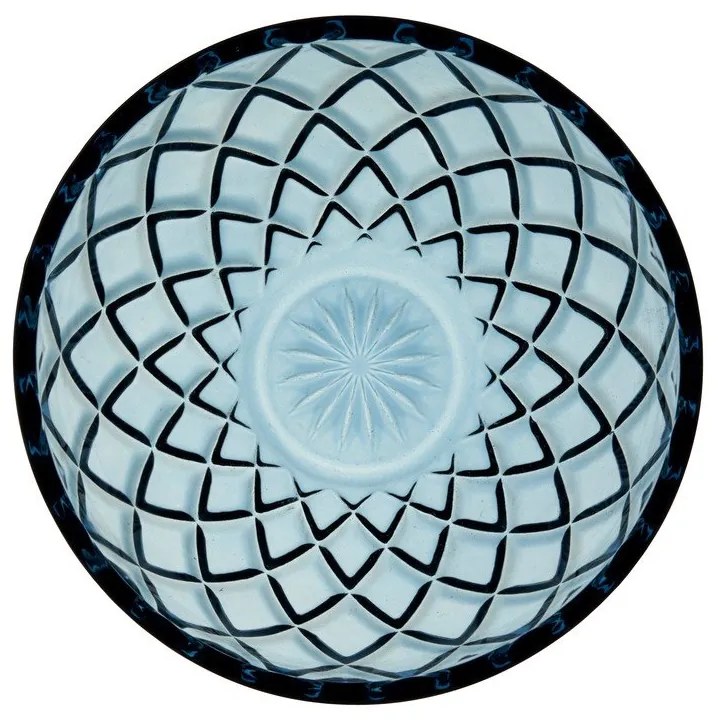 Kék üveg tálka szett 4 db-os 325 ml Sorrento – Lyngby Glas