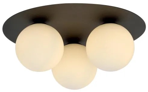 Mennyezeti lámpa SOLAR 3xE14/10W/230V fekete/fehér