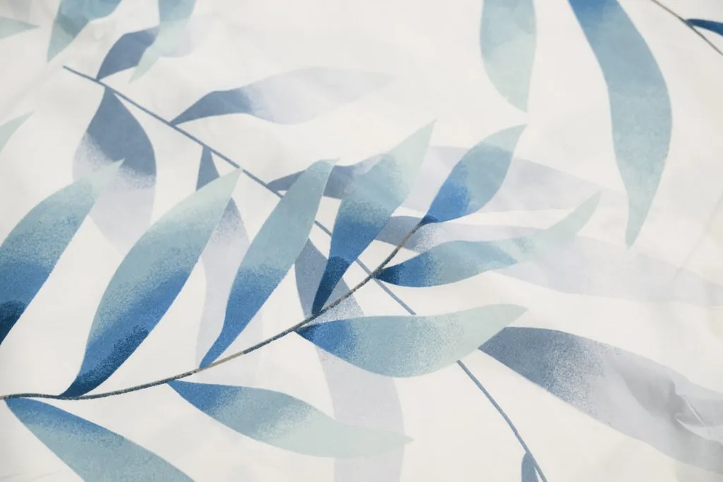 Mikroszálas ágyneműhuzat KOVENDI kék-fehér Ágyneműhuzat mérete: 70 x 90 cm | 140 x 200 cm