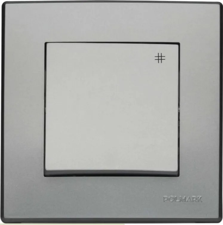Keresztkapcsoló Polmark Milano ezüst ŁP-4L.SR