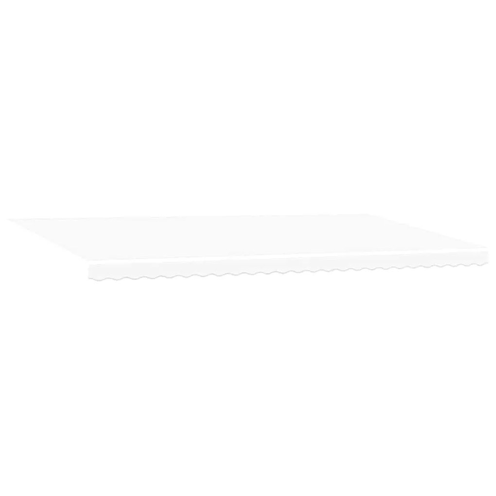 Fehér Napernyő Fehér 600 × 300 cm szövet