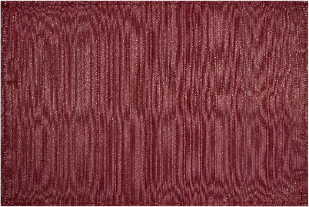 Abrosz dekoratív Glamo 140x300 Eurofirany bordó, arany csillogással