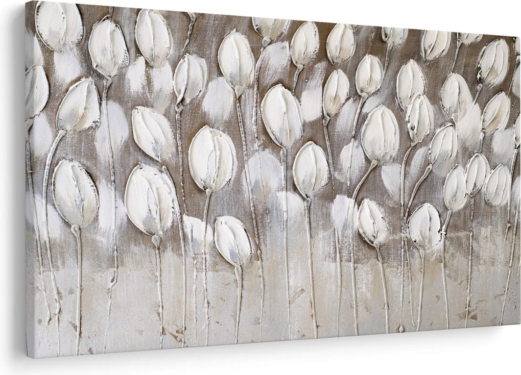 Kép - Strukturált tulipánok (90x60 cm)