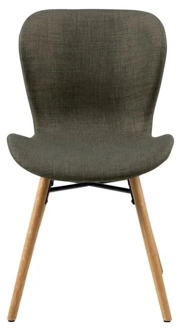 Zöld kárpitozott étkezőszék szett 2 db-os Batilda – Actona