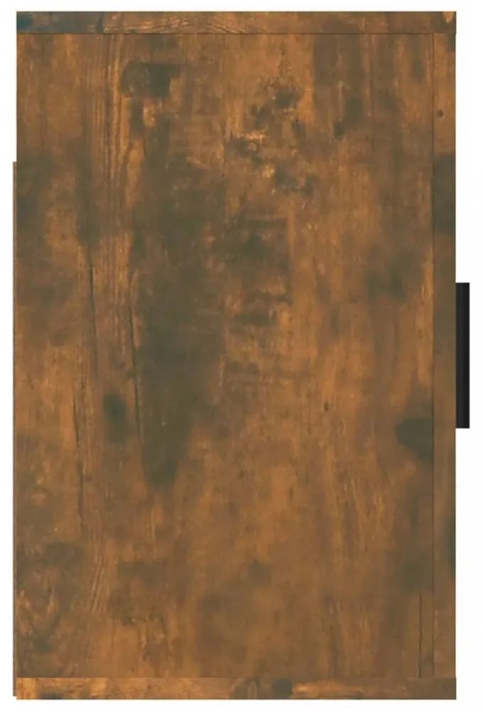 2db füstös tölgy színű fali éjjeliszekrény 50 x 30 x 47 cm