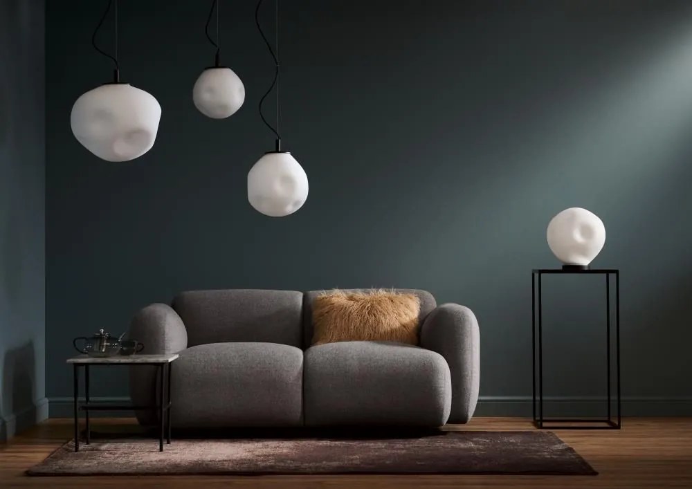KASPA 11071102 CLEO L Modern Függesztett Lámpa Fehér, Fekete E27 IP20