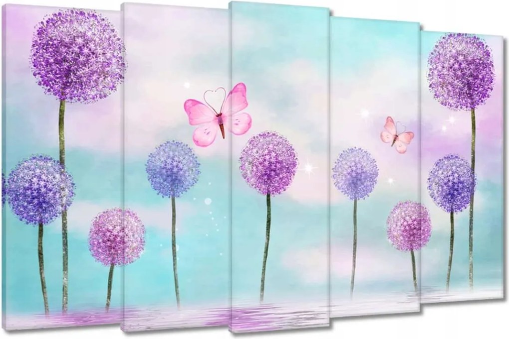 Vászonkép 150x95 A pillangók varázslatos birodalma