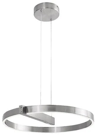 RÁBALUX 72222 THRAC Modern Led Függesztett Lámpa Súrolt Alumínium IP20