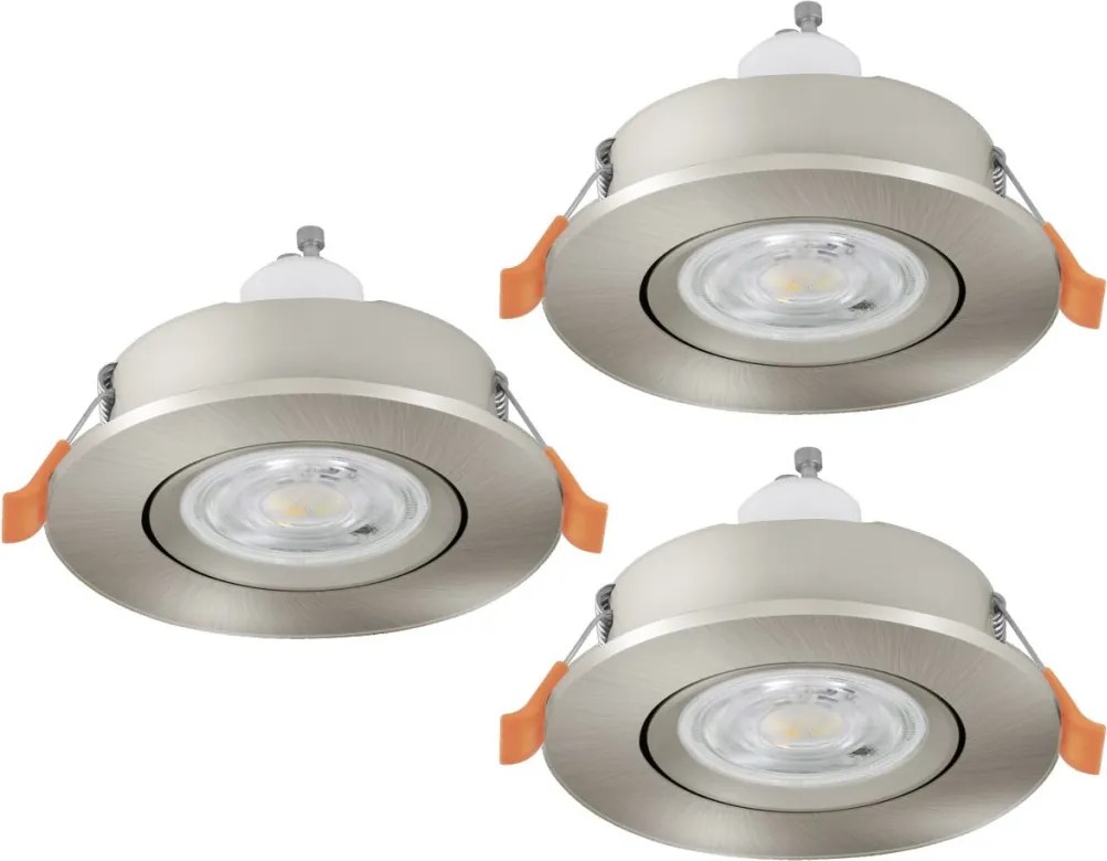 Eglo BARRANCO GU10 902246 Beépíthető spotlámpa 3x4.5W/GU10 ip20