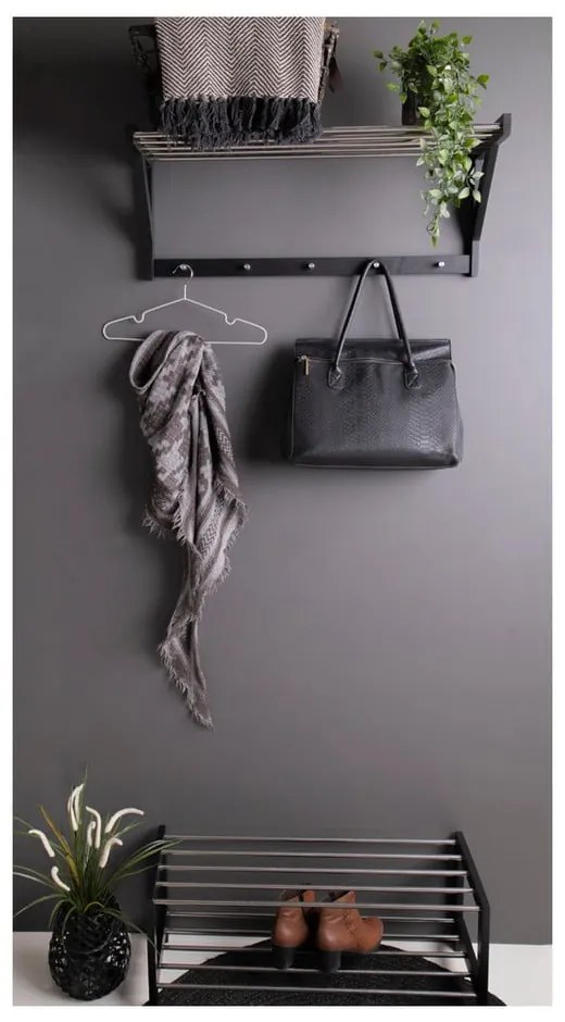 Fekete nyárfa cipőtartó Padova - House Nordic