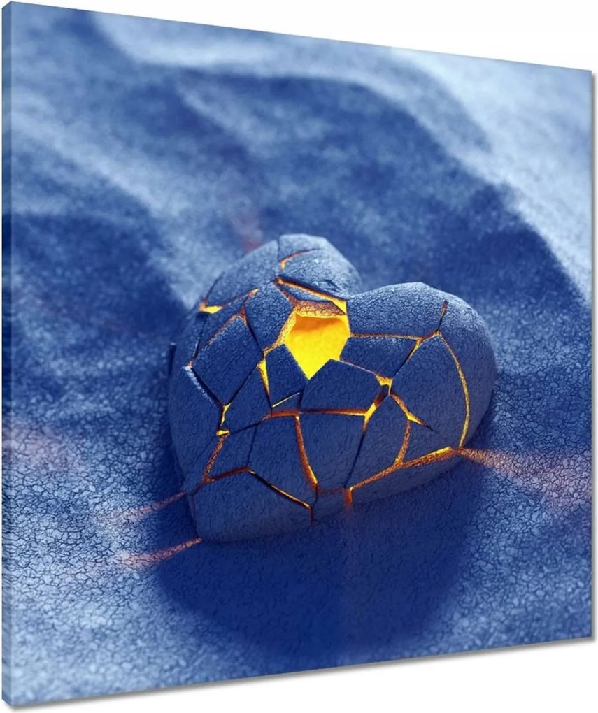 Vászonkép 60x60 A szerelem mindent felülmúl