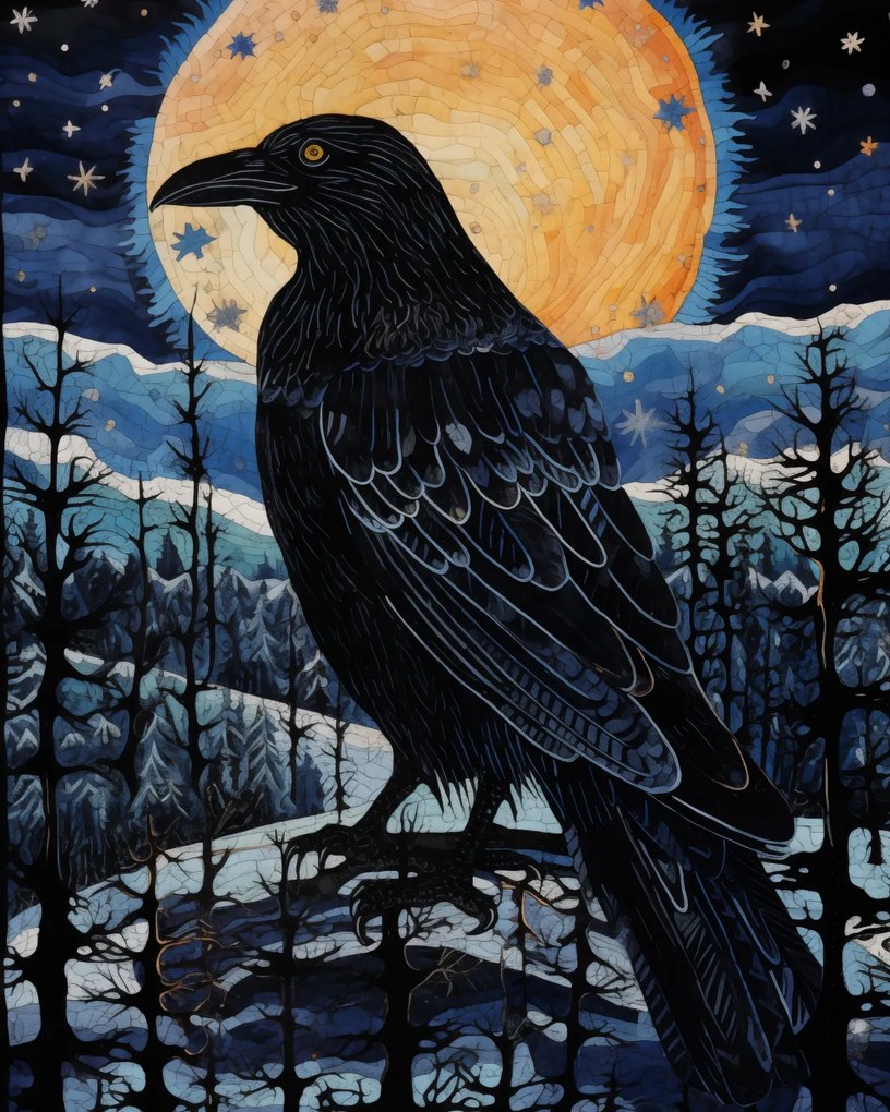 Poszter 40x50cm Hollófogó