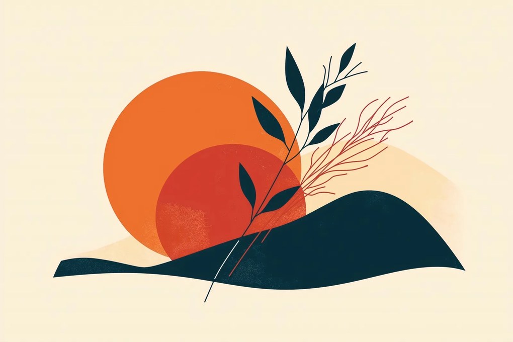 Poszter 60x40cm Alkonyat a csendben