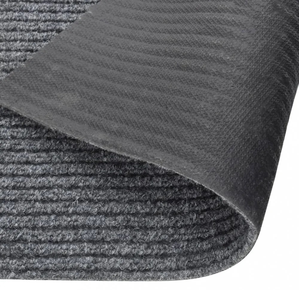 szürke koszfogó futószőnyeg 100 x 500 cm