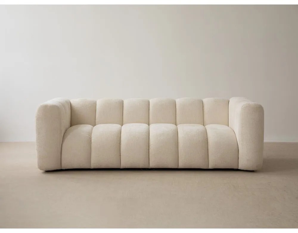 Antracitszürke bársony moduláris sarokkanapé Lupine – Micadoni