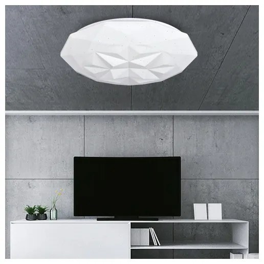 Prezent 71325 - LED Mennyezeti lámpa ARCTYK LED/35W/230V á. 39,5 cm