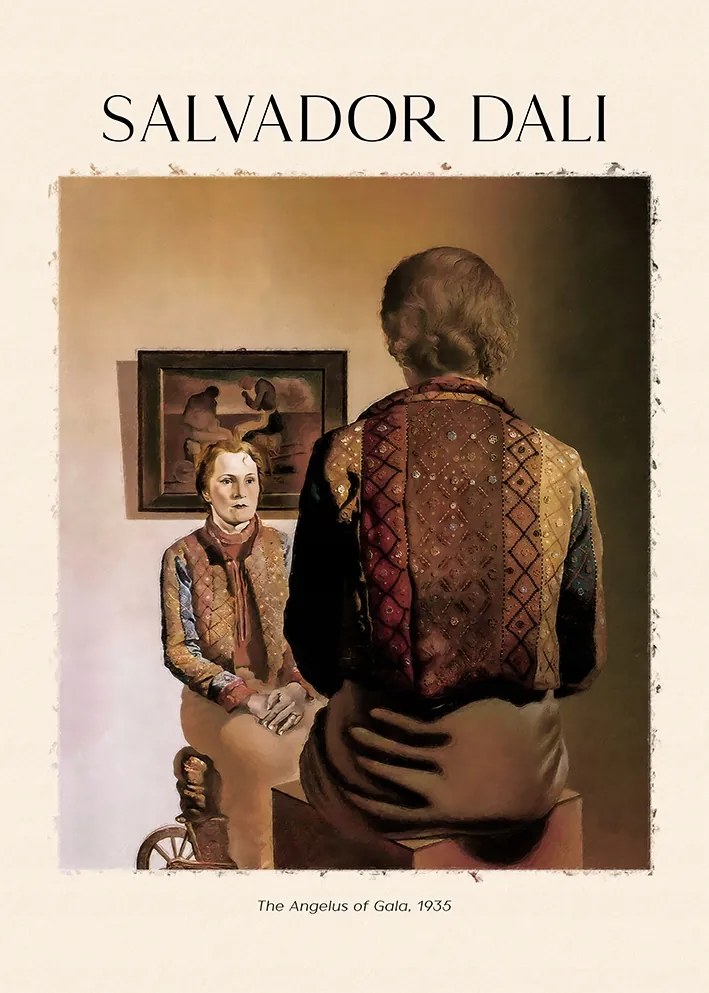 Salvador Dali Portré gála Poszter 21x30 cm #506