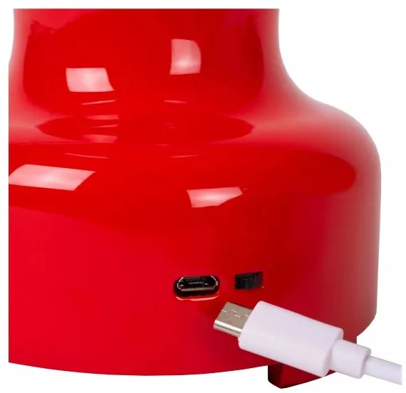 Lucide 74516/02/32 - LED Dimmelhető asztali lámpa JASON LED/2W/230V piros