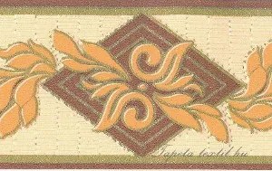 Barna-narancs bordűr