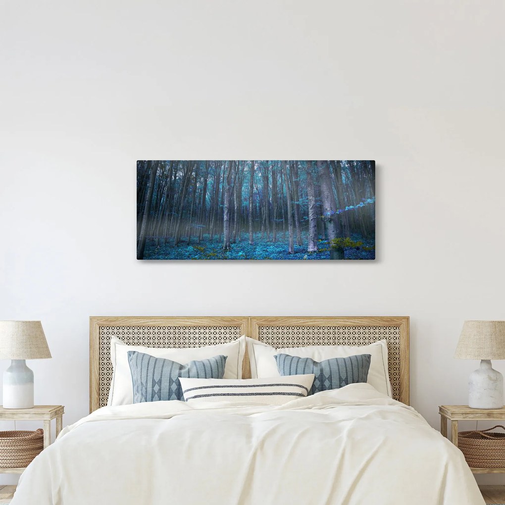 Kép - varázslatos erdő (120x50 cm)