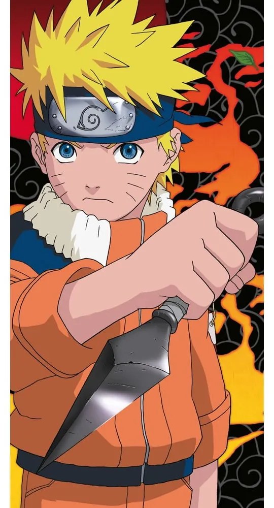 Pamut gyerek fürdőlepedő 70x140 cm Naruto Uzumaki – Jerry Fabrics