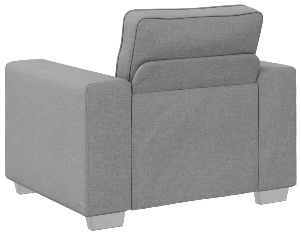 Kanapé párnával Felhős szürke 100 x 77 x 82 cm szövet