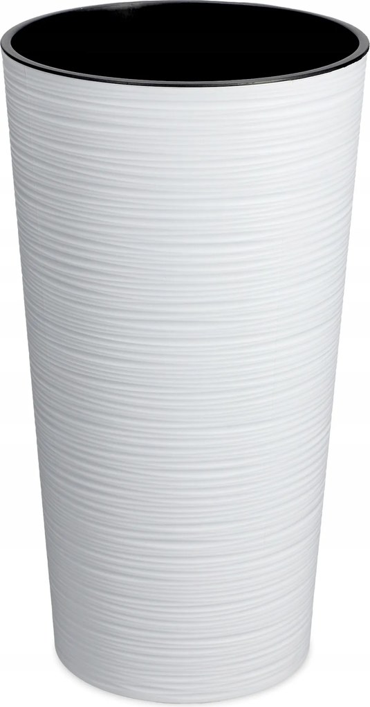 Virágtartó Kaspó Ökológiai Fehér 30cm