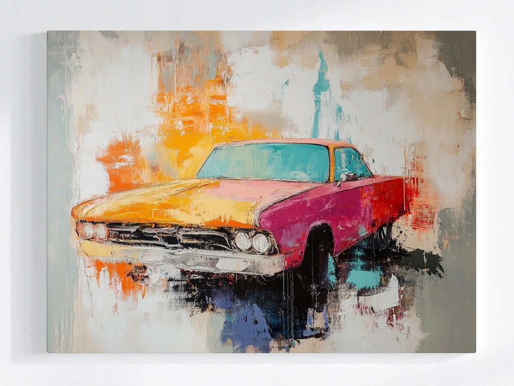 Canvas Vászonkép Grafika Autó Chevrolet Art Deco 100x75