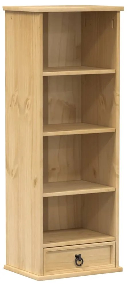 Corona tömör fenyőfa CD-szekrény 40 x 30 x 110 cm