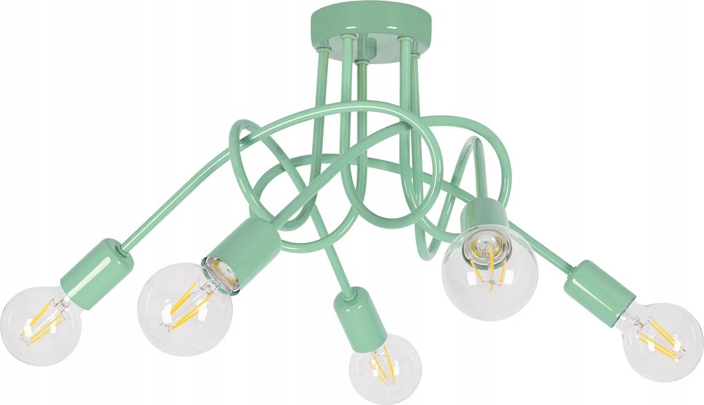 Mennyezeti függőlámpa gyerek csillár Pasti zöld