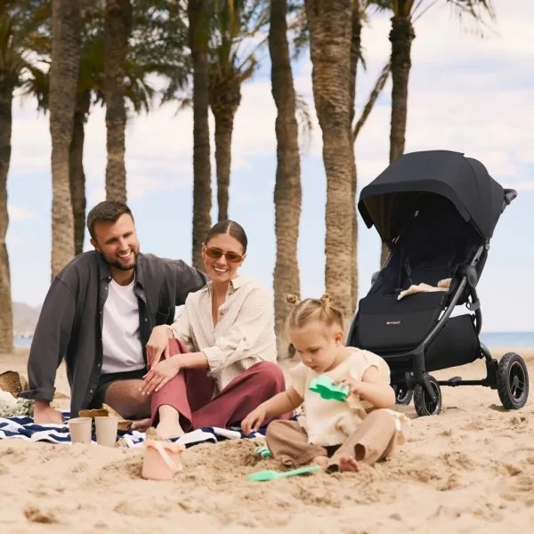 KINDERKRAFT - MITZY Air sportbabakocsi, fekete