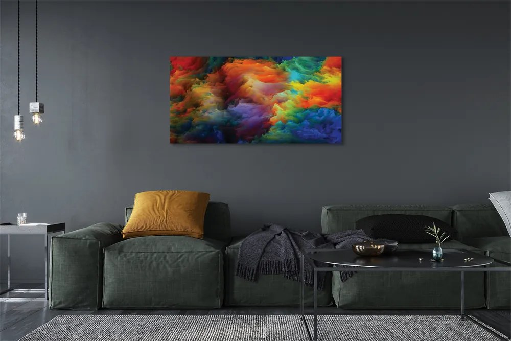 Canvas képek 3d színes fraktálok 140x70 cm