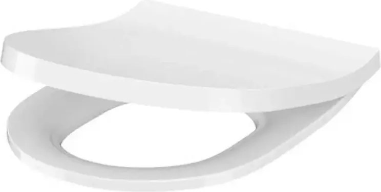 Wc-ülőke Szabadon Ereszkedő Wc Cersanit Inverto Slim Duroplast Fehér