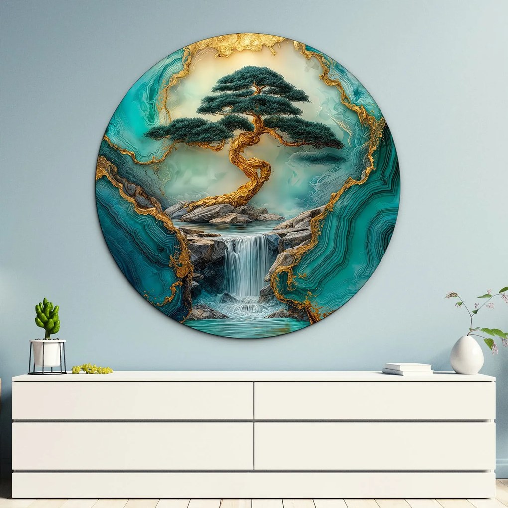 DUBLEZ | Márvány életfa - Vízesés