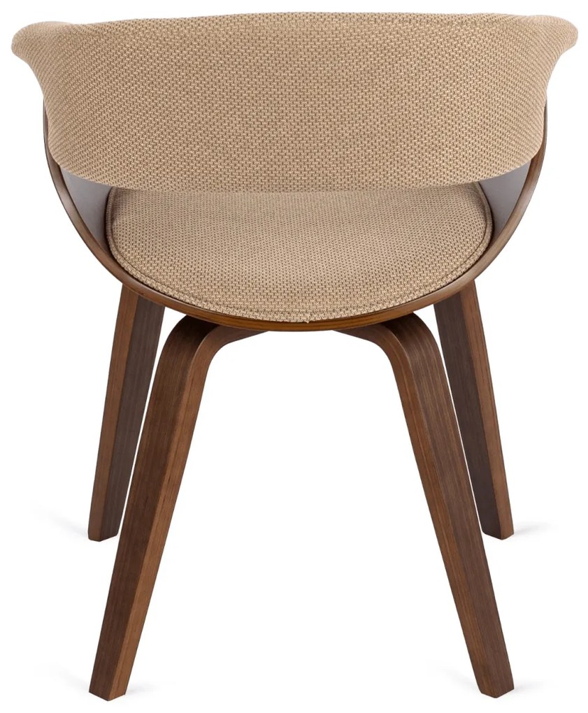 Elegáns Étkezőszék Bézs/Dió Színben. GARY 2