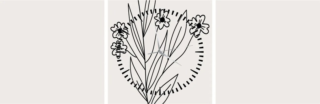 Kép - Mező Virág N⁰1 (órával) (90x30 cm)
