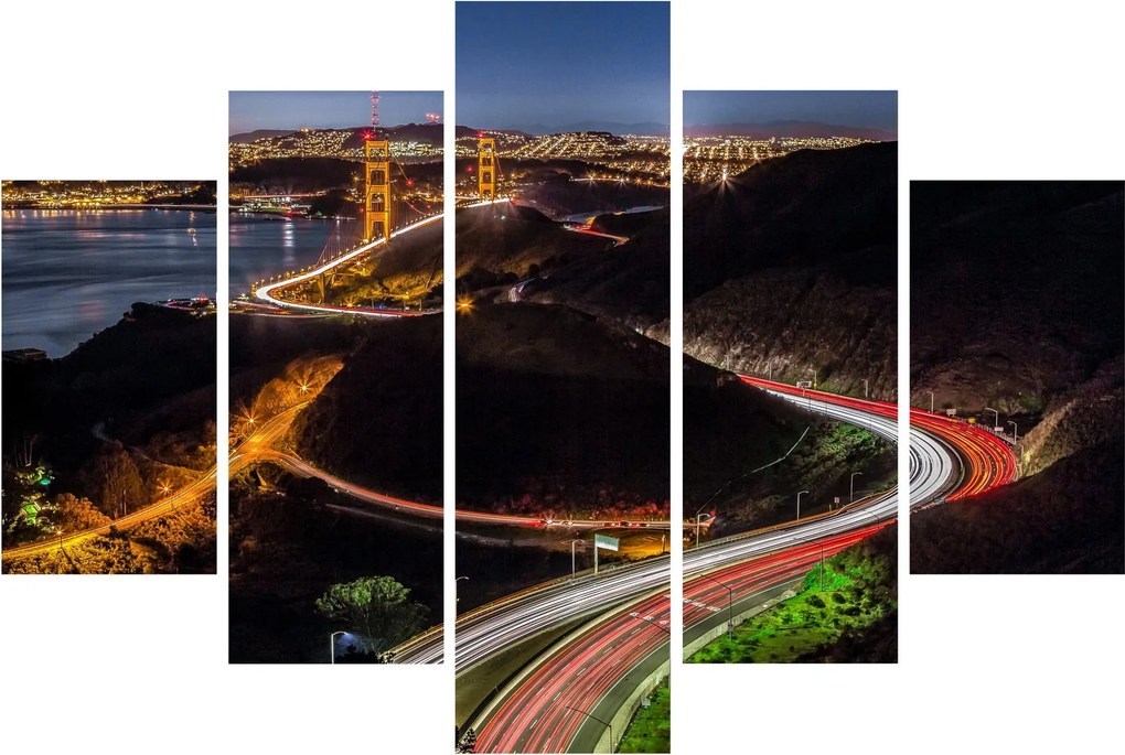 Kép - Golden Gate Bridge (150x105 cm)
