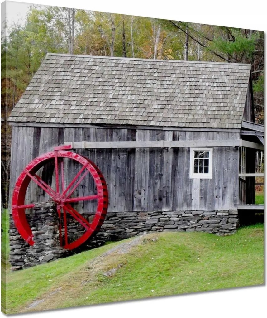 Vászonkép 50x50 Vízimalom