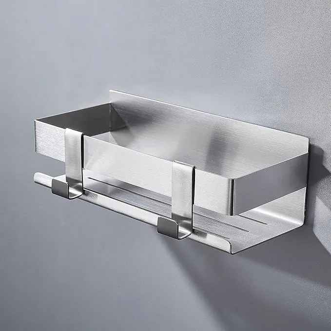 Zuhanypolcok Zuhanykosár Öntapadós Rozsdaálló Polc