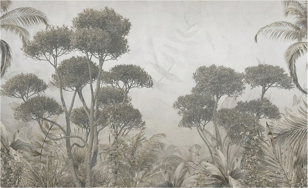 Fotótapéta Falra Előszoba Konyha Trópusi dzsungel 416x254 Ragasztó