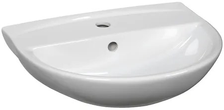 Ceramia S-Line Pro mosdó 58,5x42,5 cm fehér színben fényes felülettel középső nyílással SIKOSSLPRO6042